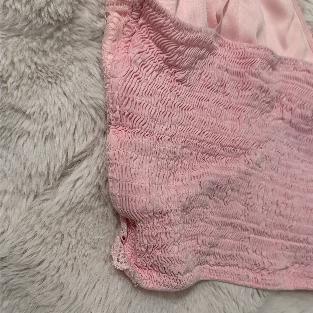 Pink Lace Bralette- BKE core size M - Picture 4 of 5